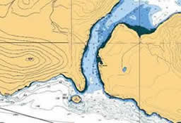 Port Neville on the chart.